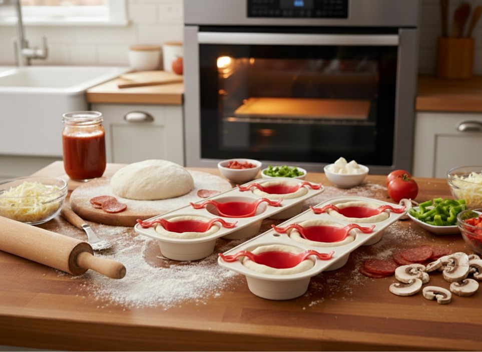PocketPies insert being pressed into dough