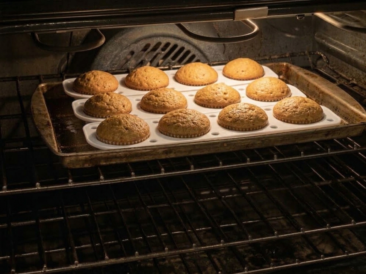 Silicone pan used on its own